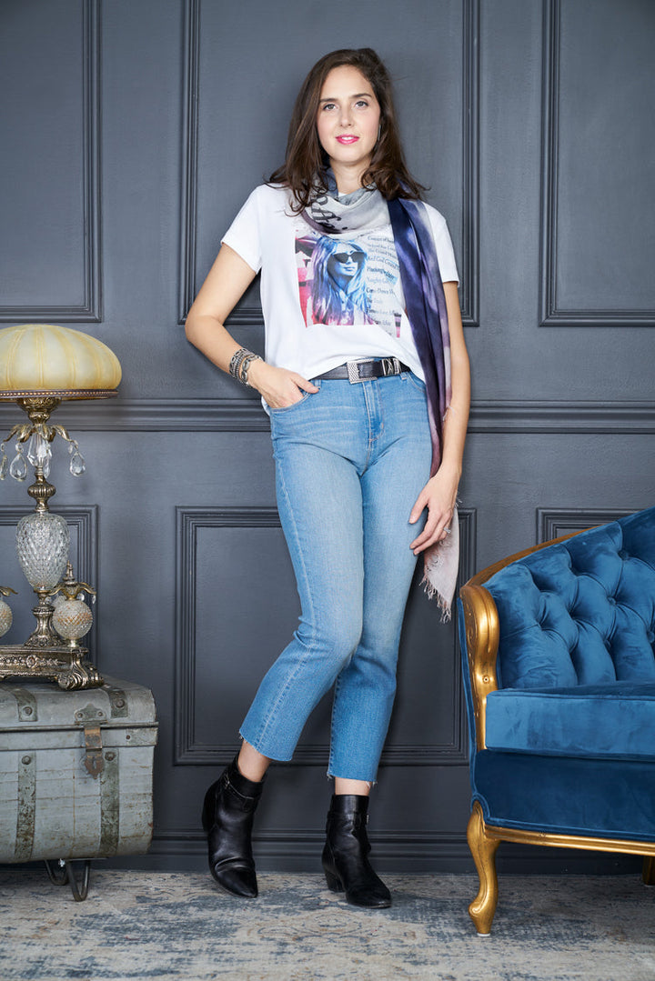 Suzi Roher Brigitte Bardot Scarf available at Barbara Katz