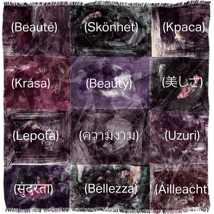 Suzi Roher Beauty Scarf available at Barbara Katz