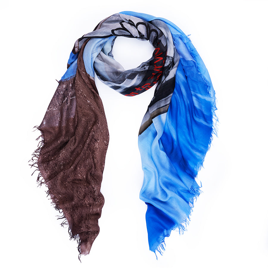 Suzi Roher Earth Cristina Scarf Spring 2026 available at Barbara Katz