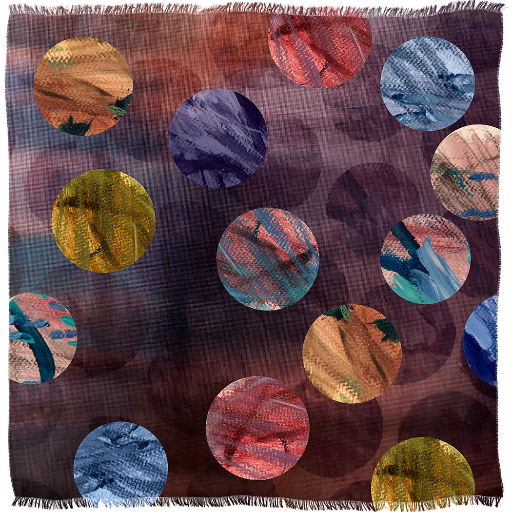 Suzi Roher Collective Effervescence Scarf available at Barbara Katz