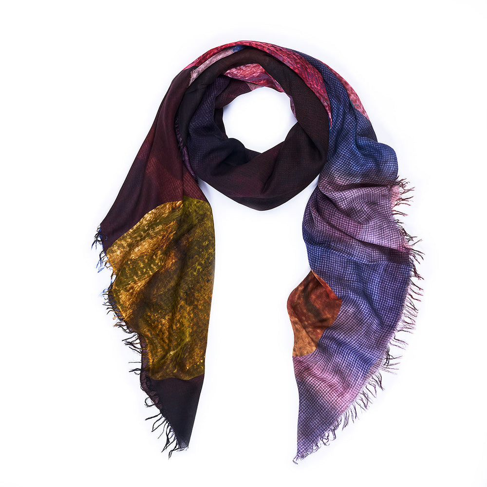 Suzi Roher Lily, Collective Effervescence Scarf available at Barbara Katz