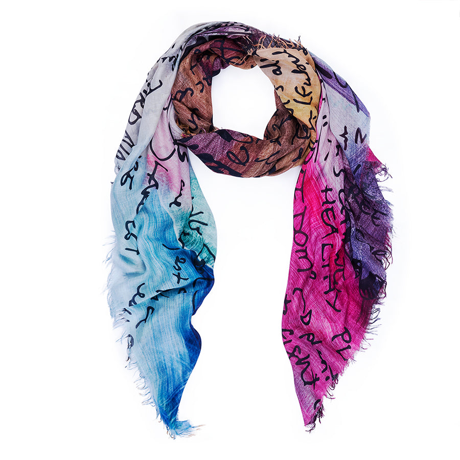Suzi Roher Earth Cristina Scarf Spring 2026 available at Barbara Katz