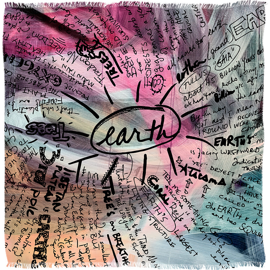 Suzi Roher Earth Cristina Scarf Spring 2026 available at Barbara Katz