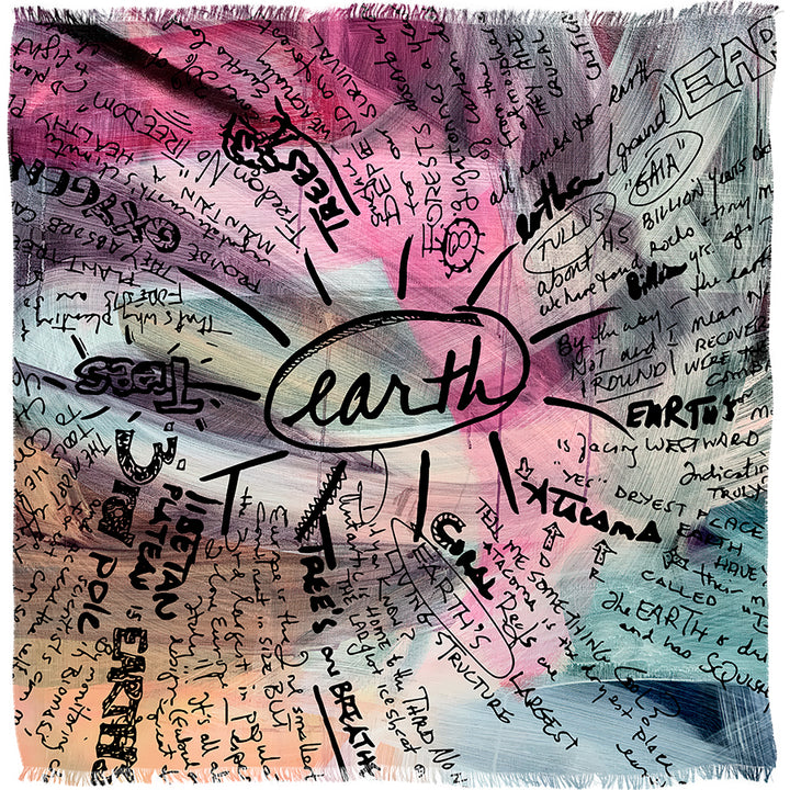 Suzi Roher Earth Cristina Scarf Spring 2026 available at Barbara Katz