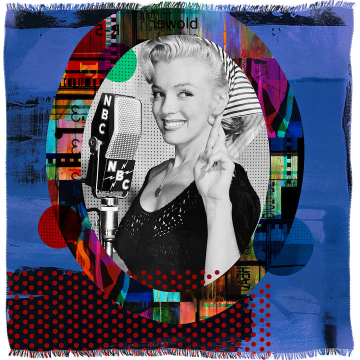 Suzi Roher Fingers Crossed Scarf available at Barbara Katz