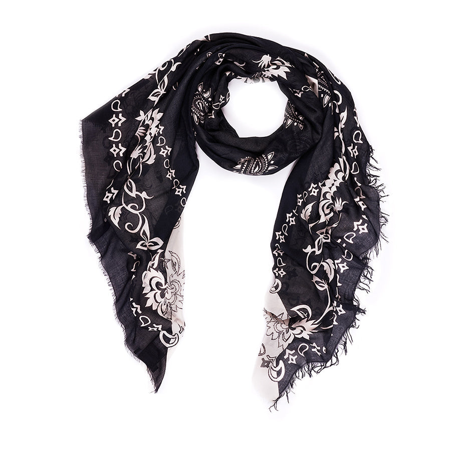 Suzi Roher Half Moon Scarf available at Barbara Katz