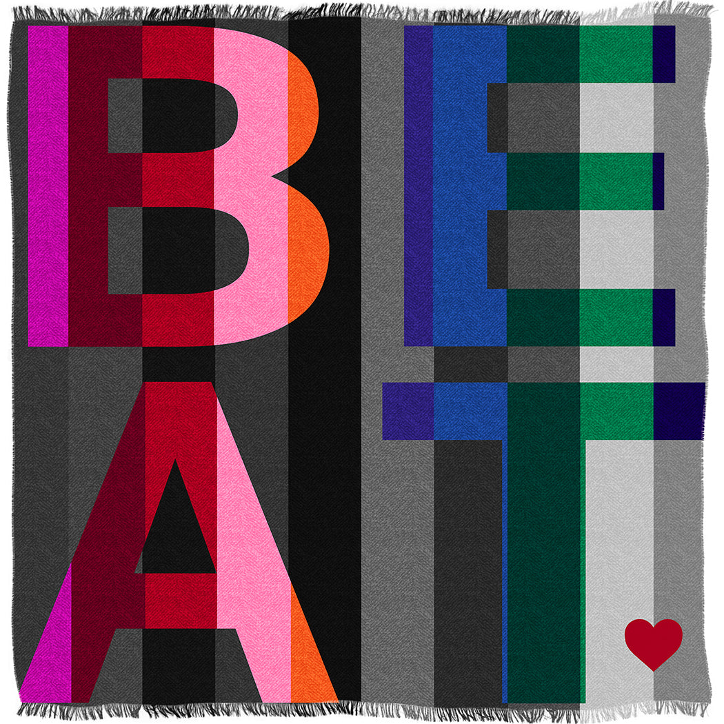 Suzi Roher HeartBeat Scarf available at Barbara Katz