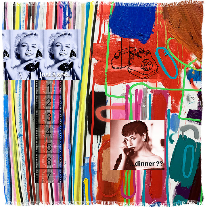 Suzi Roher Just a Sec Scarf available at Barbara Katz
