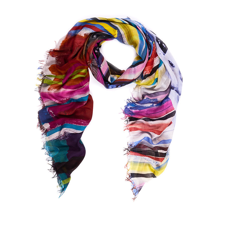 Suzi Roher Lily, Just a Sec Scarf available at Barbara Katz