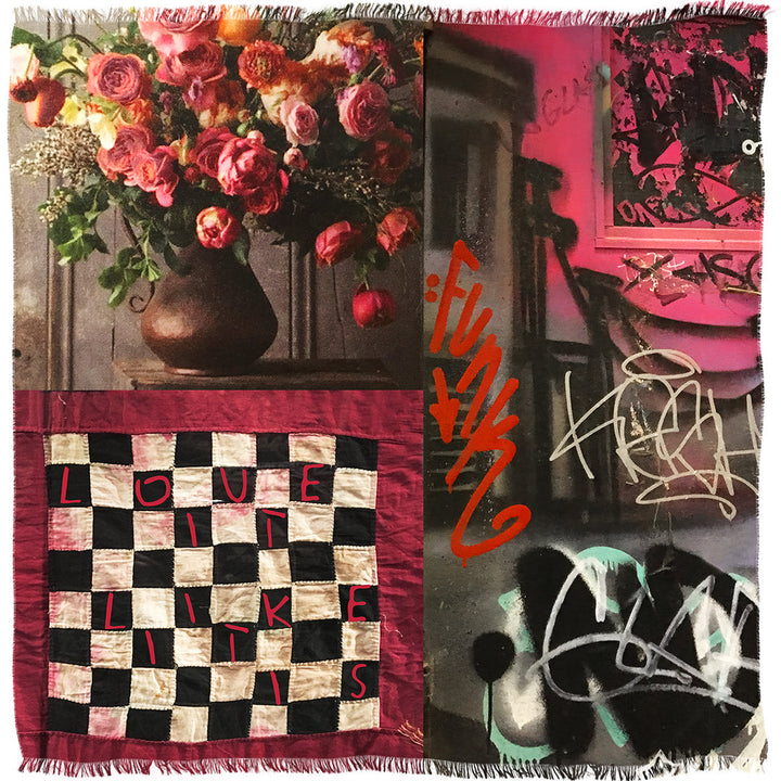 Suzi Roher Love It Like It Is Scarf available at Barbara Katz