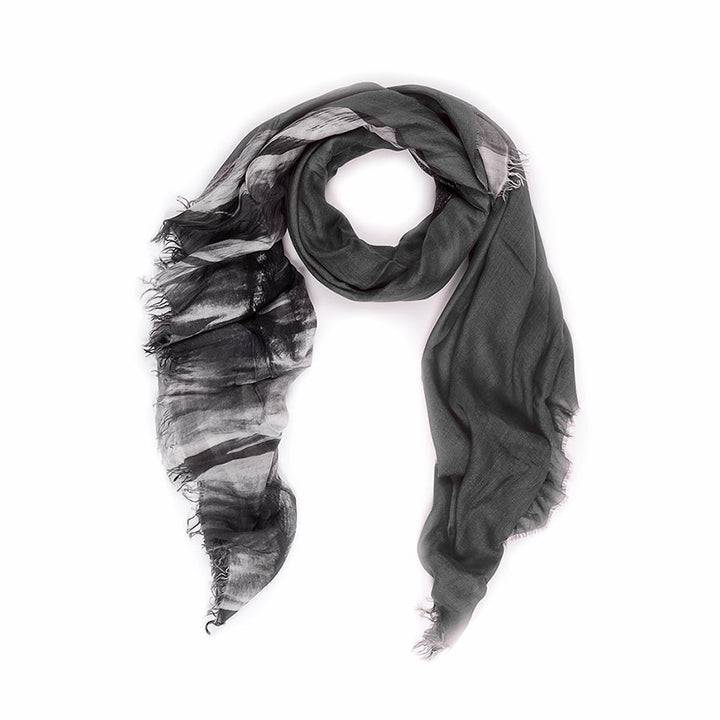 Suzi Roher Lily, Love Love - B&W Scarf available at Barbara Katz