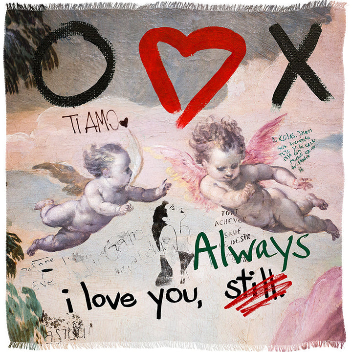 Suzi Roher Love You Always Scarf available at Barbara Katz