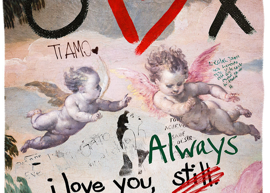 Suzi Roher Lily, Love You Always Scarf available at Barbara Katz