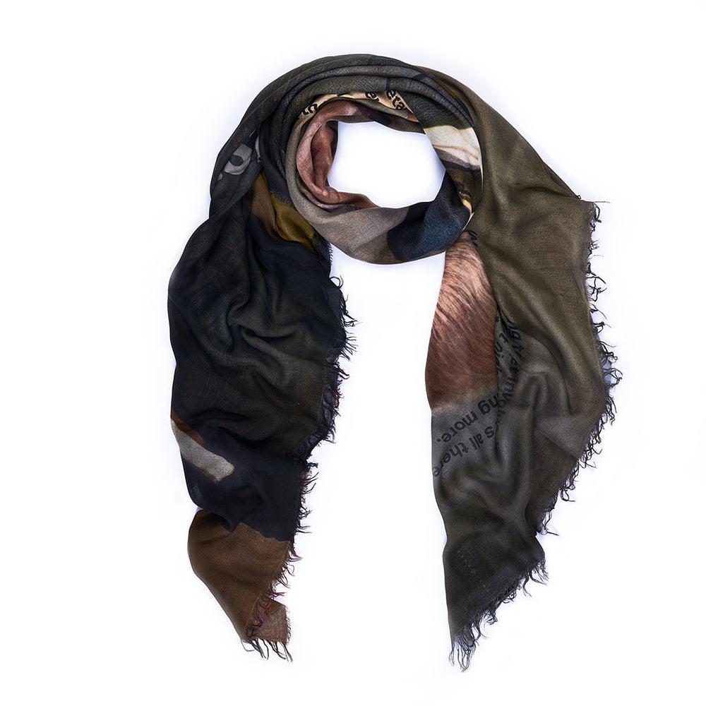 Suzi Roher Lily, North by Northwest Scarf available at Barbara Katz