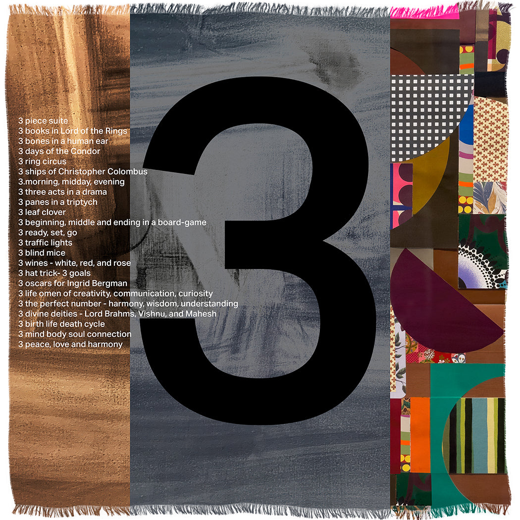 Suzi Roher Number 3 Scarf available at Barbara Katz