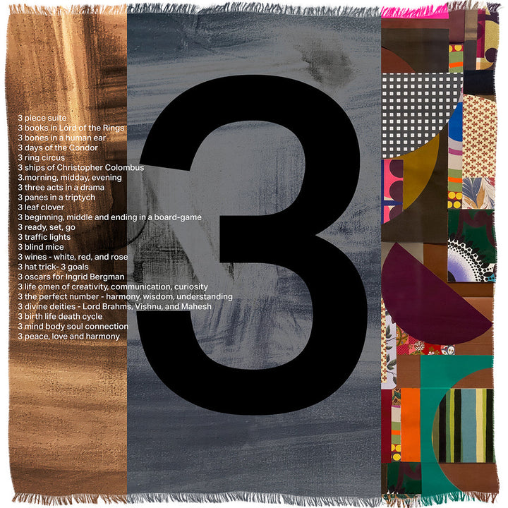 Suzi Roher Number 3 Scarf available at Barbara Katz