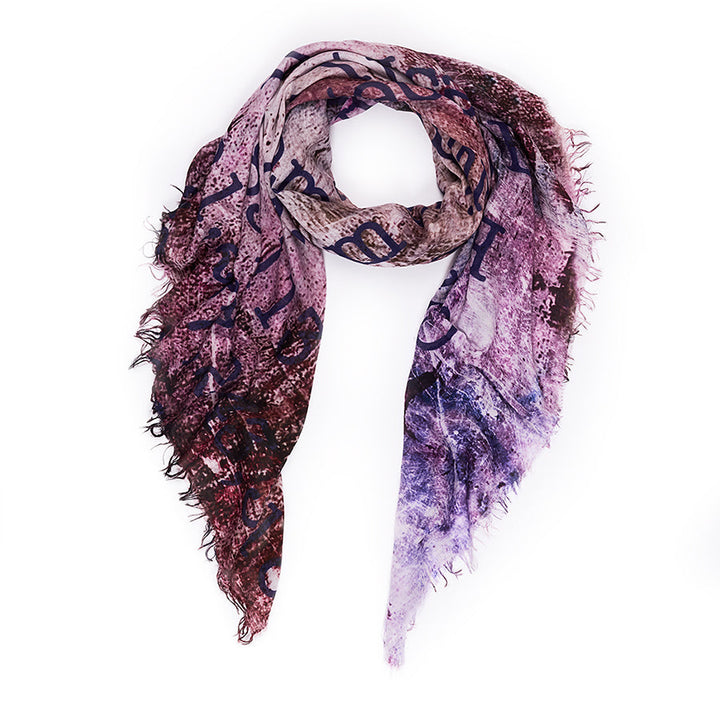 Suzi Roher Poet Index Blush Scarf available at Barbara Katz