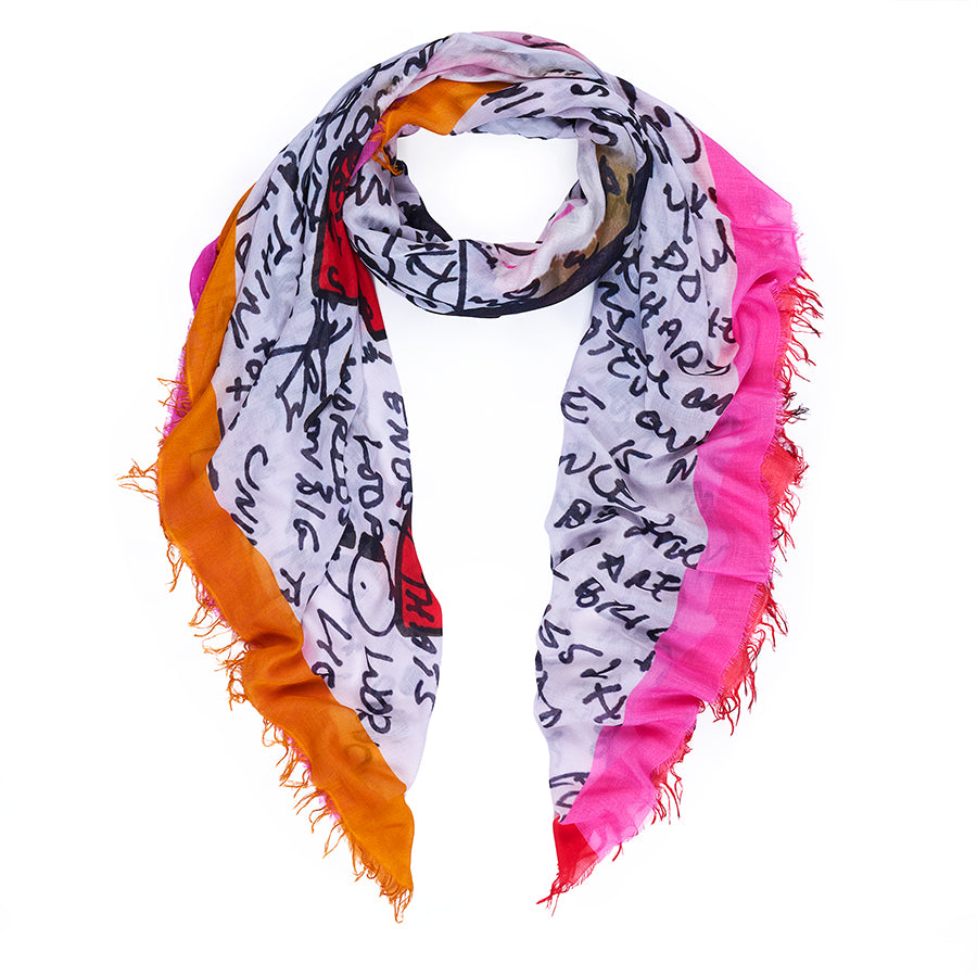 Suzi Roher Powerful Cristina Scarf Spring 2026 available at Barbara Katz