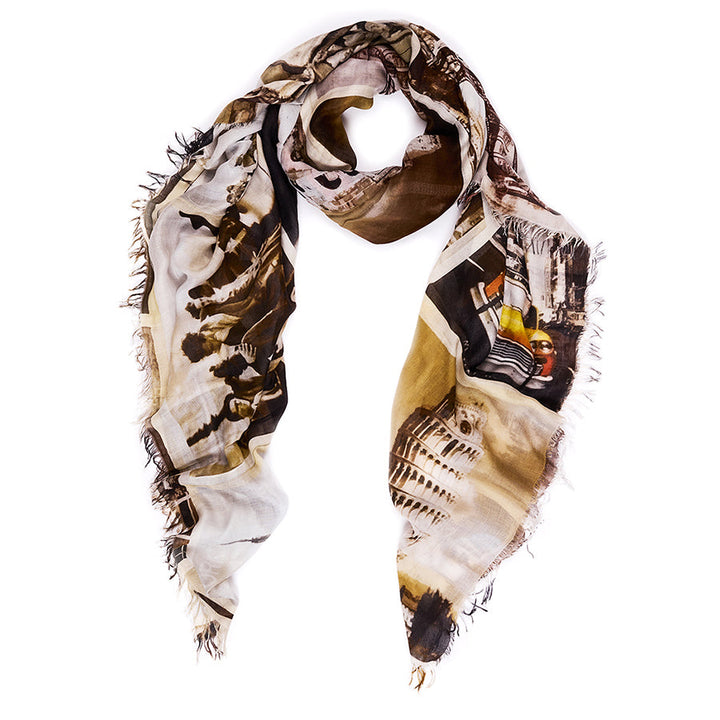 Suzi Roher Regards XO Scarf available at Barbara Katz