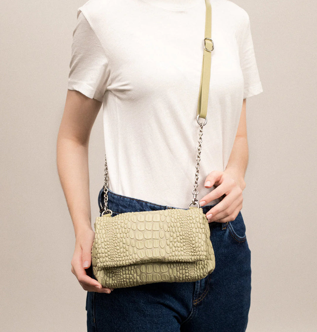 Daniella Lehavi Tokyo Clutch Bag - Sage