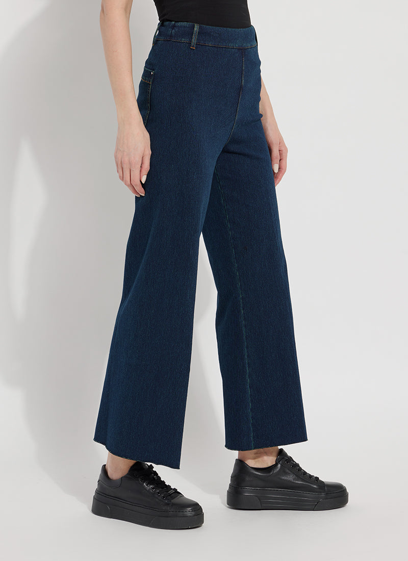 Lysse Erin Wide Leg Denim (28" Inseam) - Indigo
