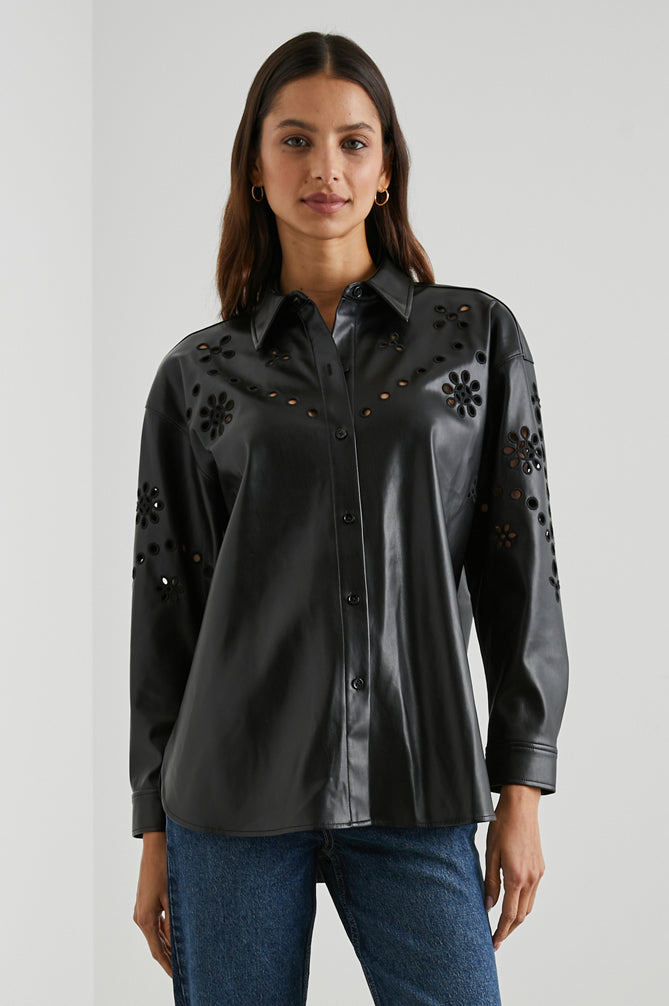 Rails Tamsyn Vegan Leather Shirt