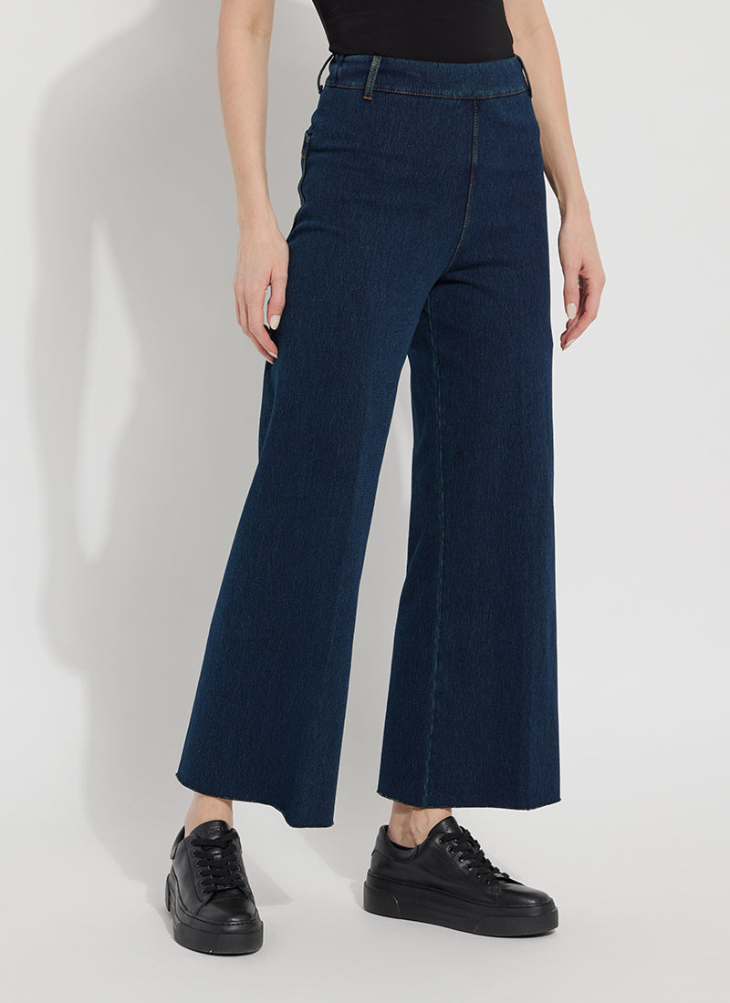 Lysse Erin Wide Leg Denim (28" Inseam) - Indigo