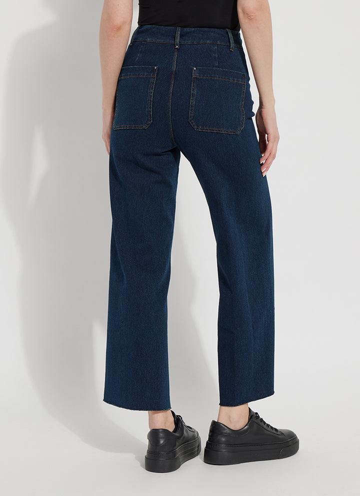 Lysse Erin Wide Leg Denim (28" Inseam) - Indigo