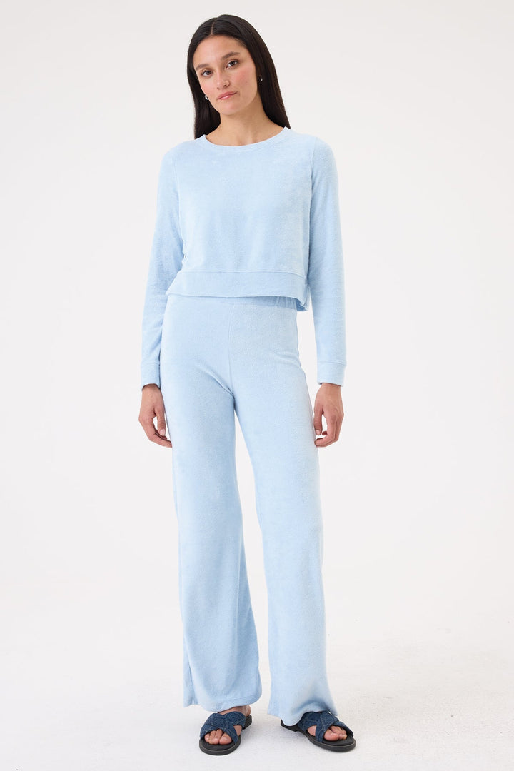 Goldie Velour Crush Pant available at Barbara Katz