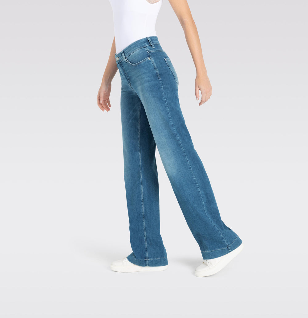 Dream Wide Wonderlight Jeans 32" - Summer Mid Blue Wash
