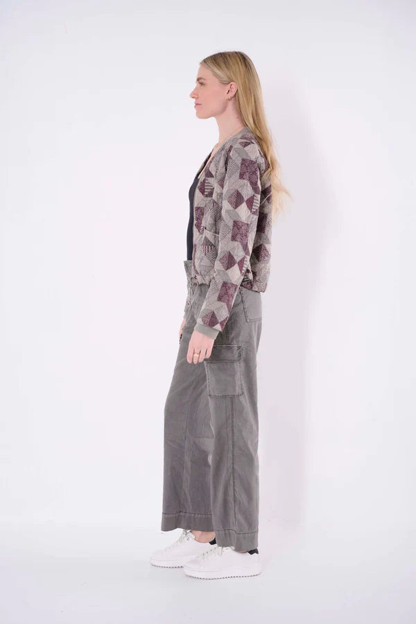 Ally Cargo Pant - Ash