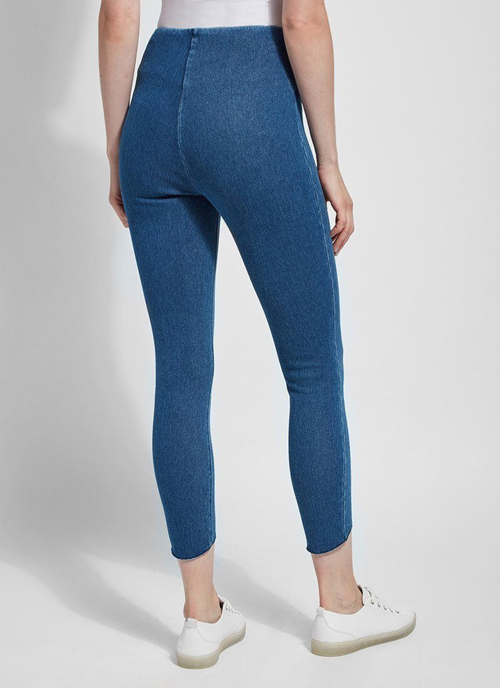 Lysse Lynette Scallop Edge Denim in Midwash
