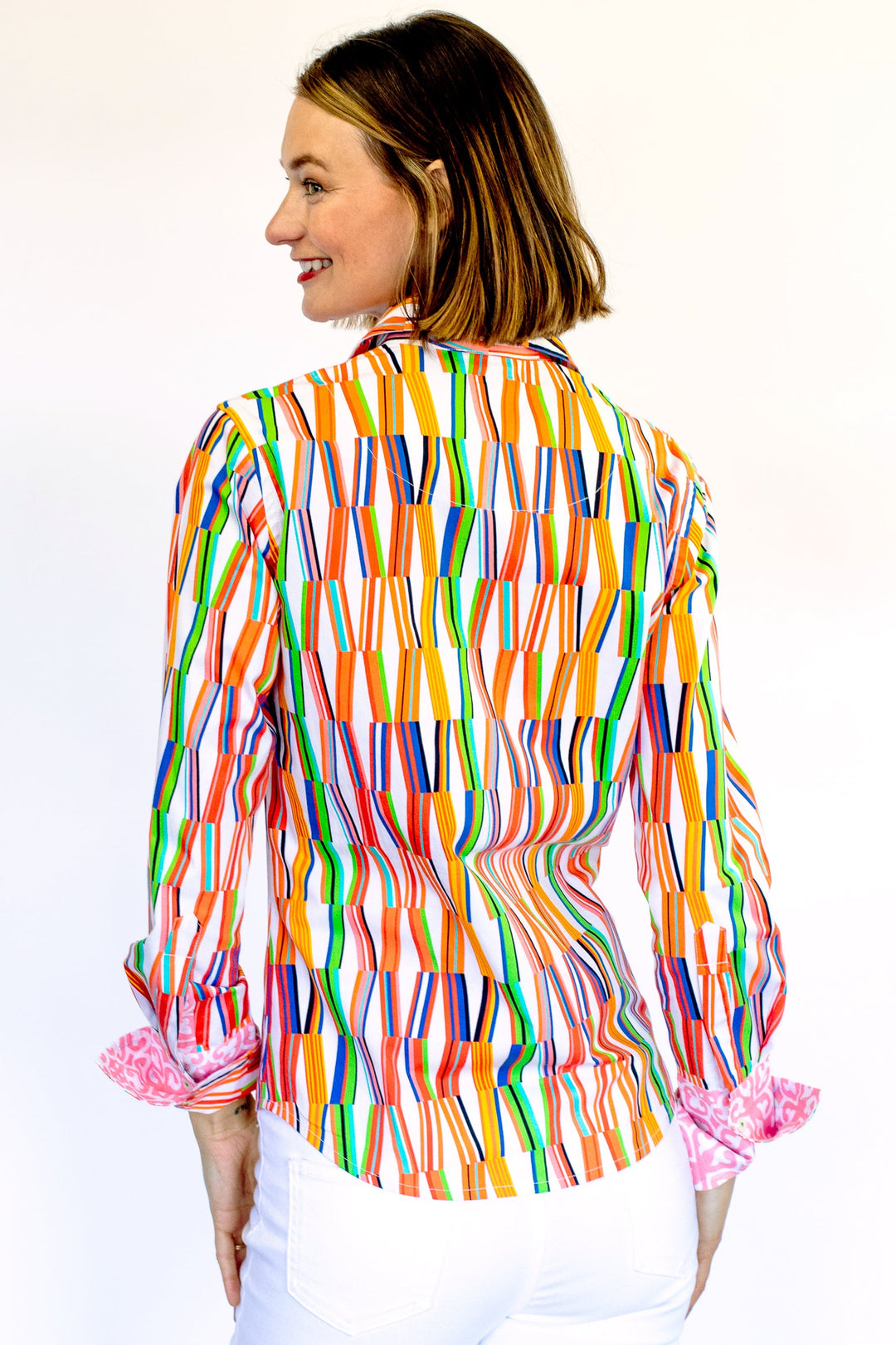 Dizzy-Lizzie Rome Long Sleeve Shirt - New Kaleidoscope Print
