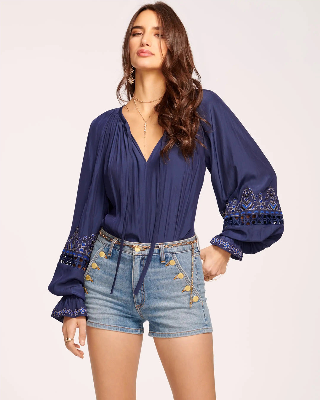 Alizee Embellished Blouse