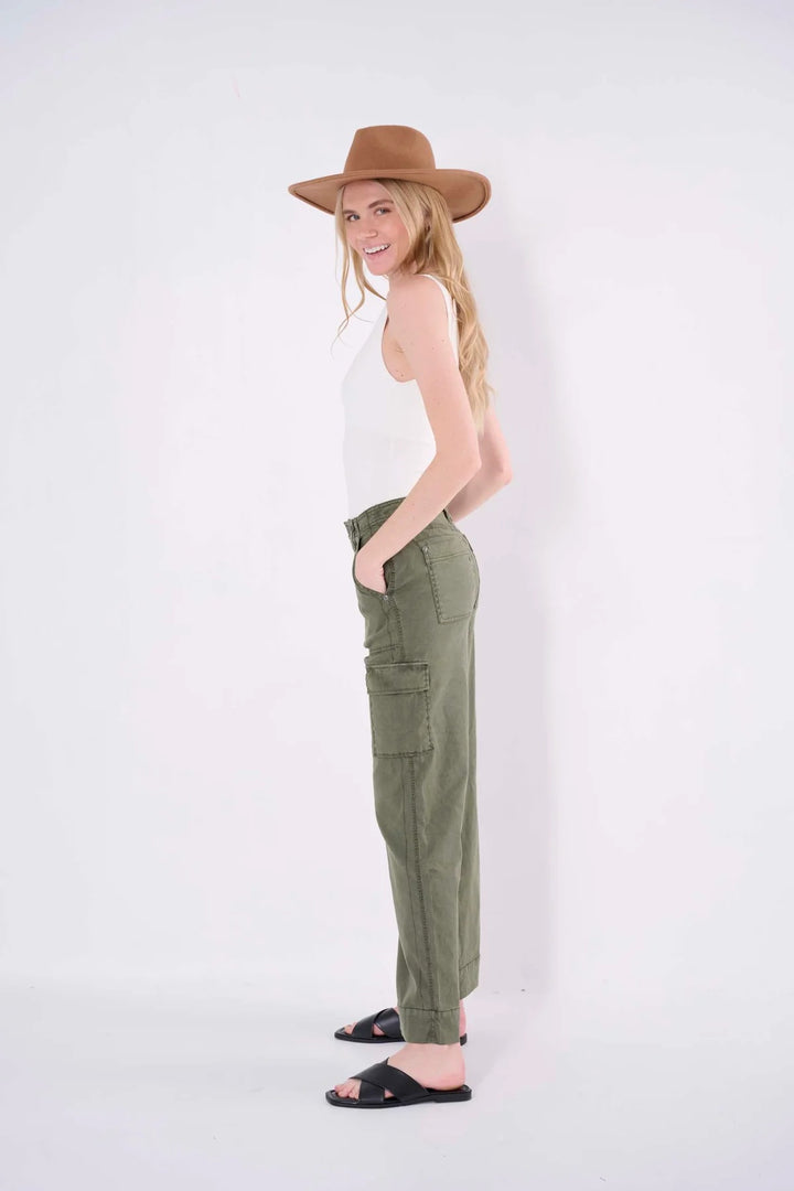 Marrakech Aly Cargo Pant in Moss