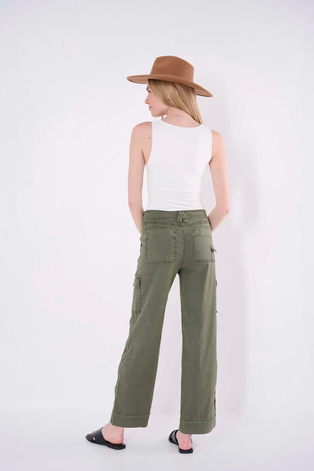 Marrakech Aly Cargo Pant in Moss