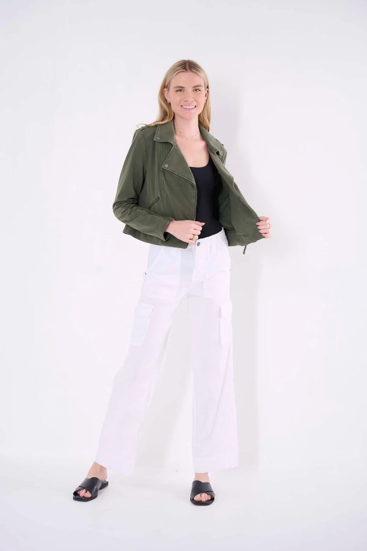 Marrakech Ally Cargo Pant in White