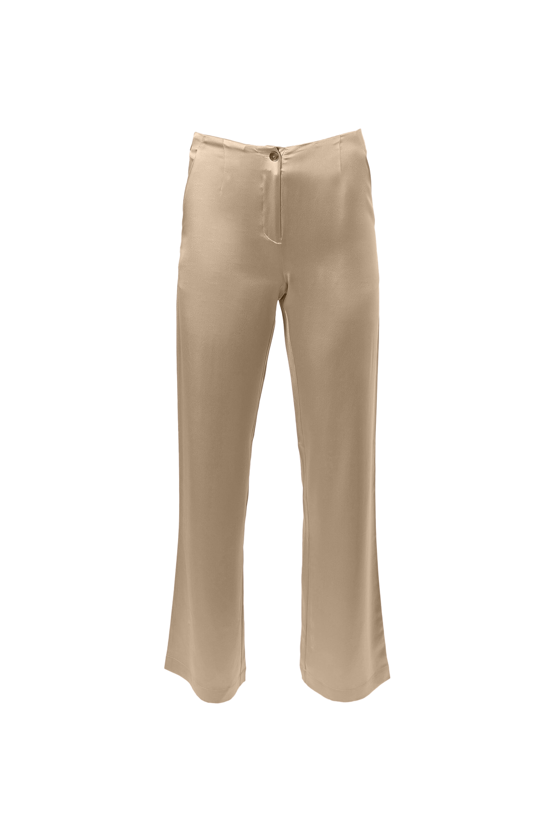 Classic Straight Leg Pants In Champagne