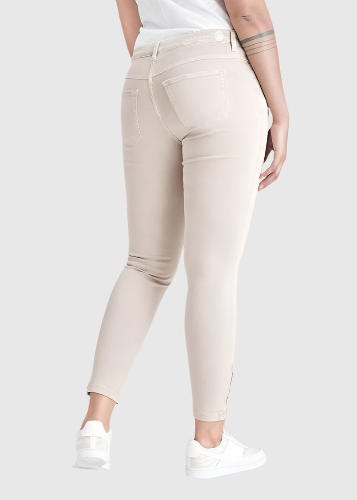 Dream Chic Crop Jean - Beige