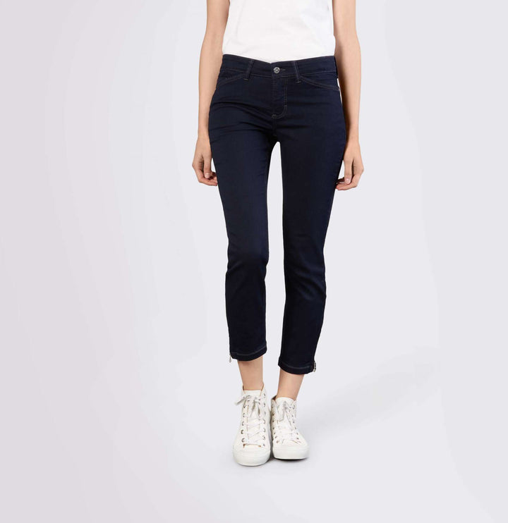 Dream Chic Crop Jean - Dark Wash