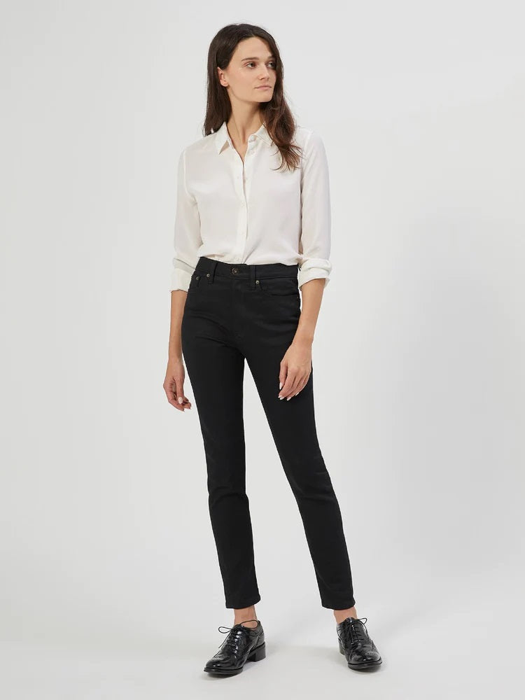 Essential Silk Shirt - Bright White