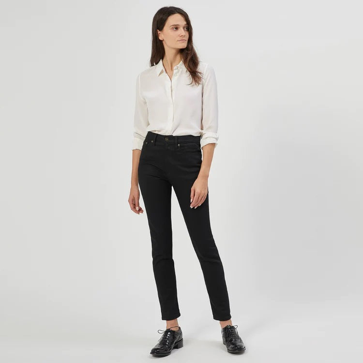 Essential Silk Shirt - Bright White