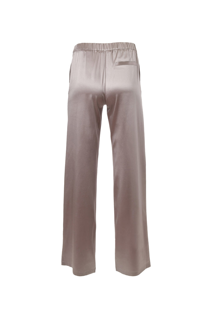 Classic Straight Leg Pants In Rosy Pink