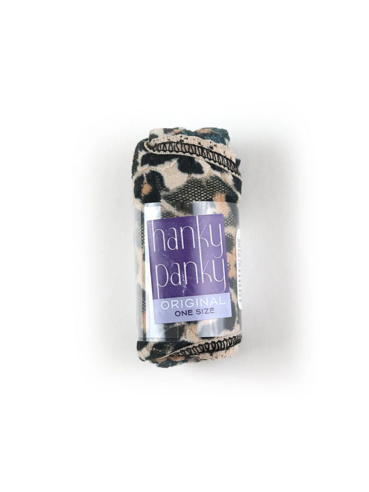 Hanky Panky Printed Signature Lace Original Rise Thong in Classic Leopard