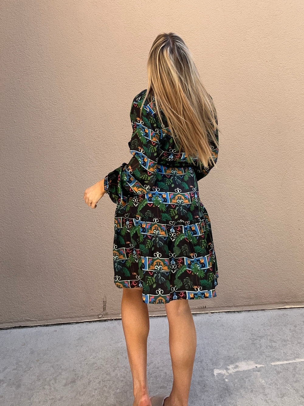 Alice Mini Tie Dress