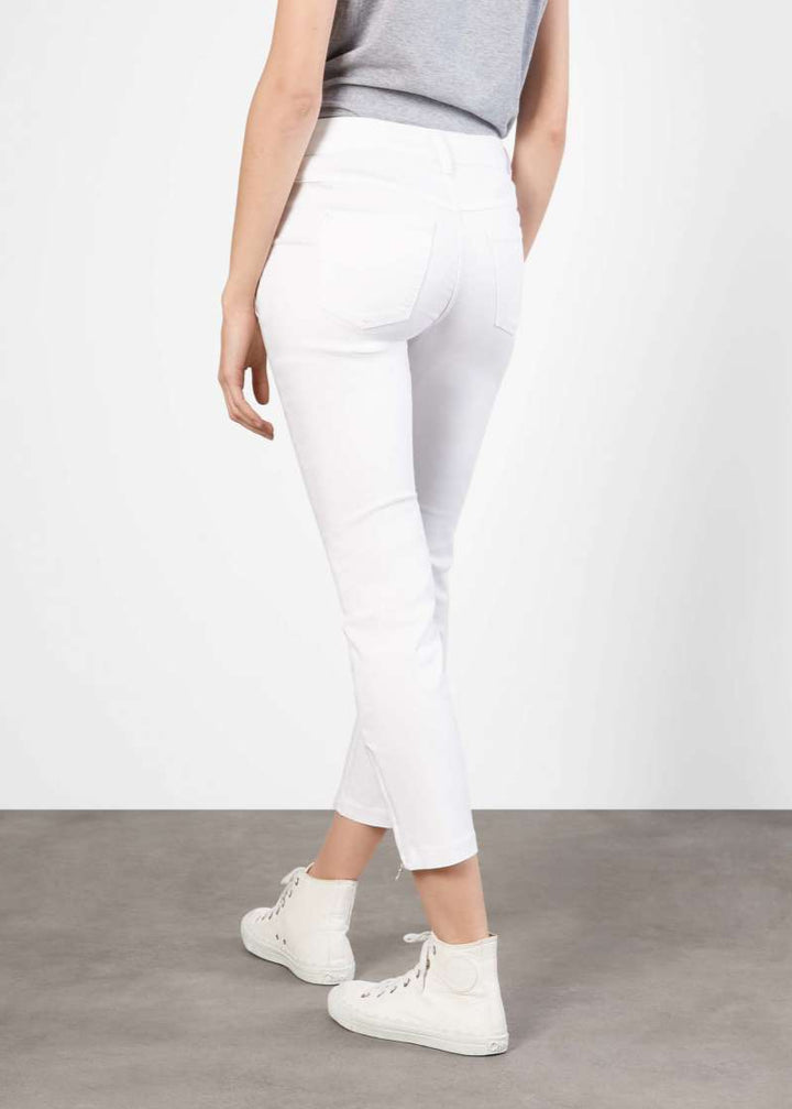 Dream Chic Crop Jean - White