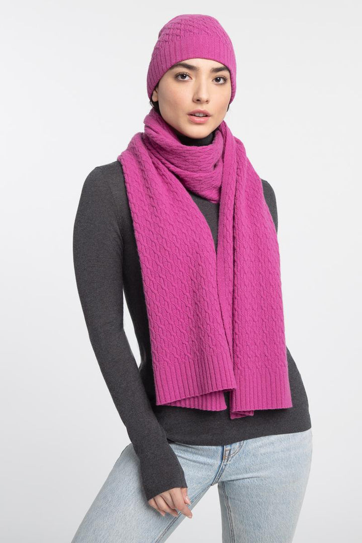 Kinross Cashmere Textured Scarf