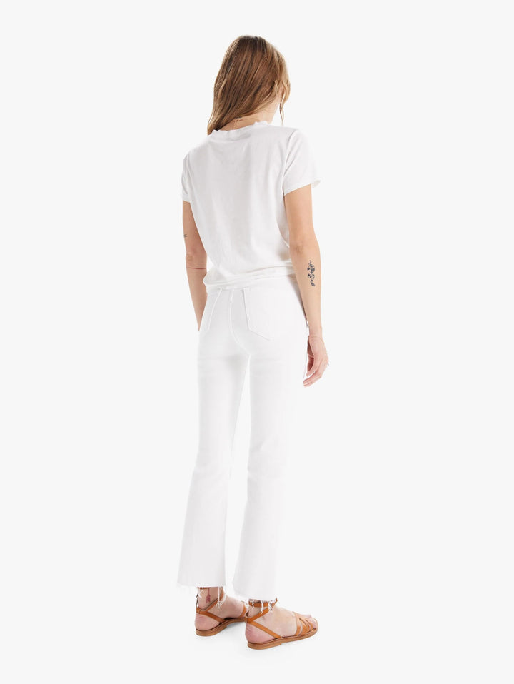MOTHER The Hustler Ankle Fray Jeans - Fairest of Them All available at Barbara Katz