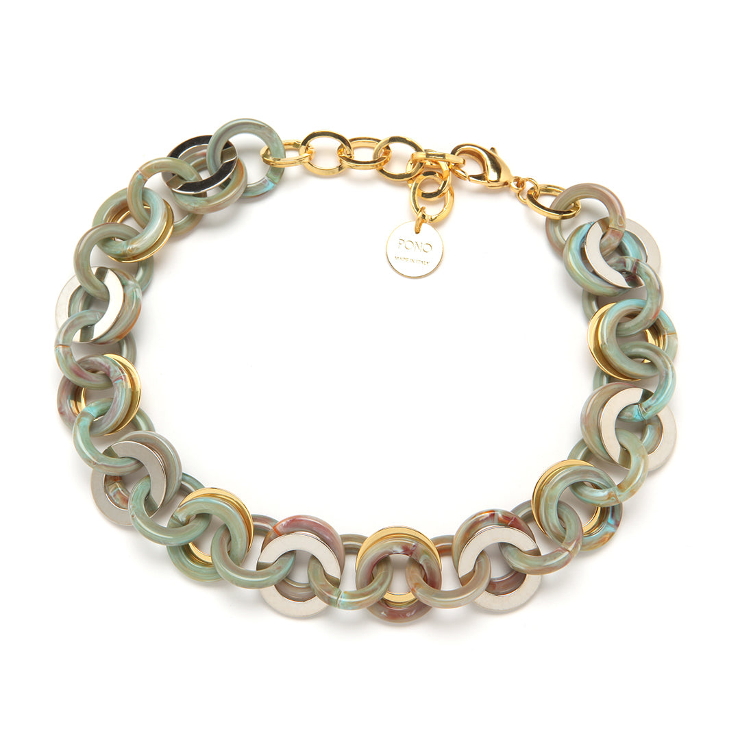 Pono Mini Sea Chain Necklace in Miami