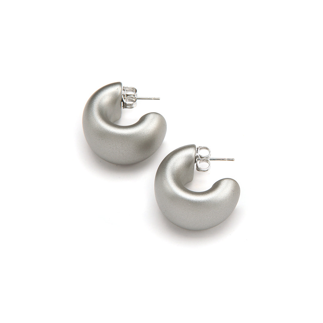 Pono Lea Barile Earring in Silver